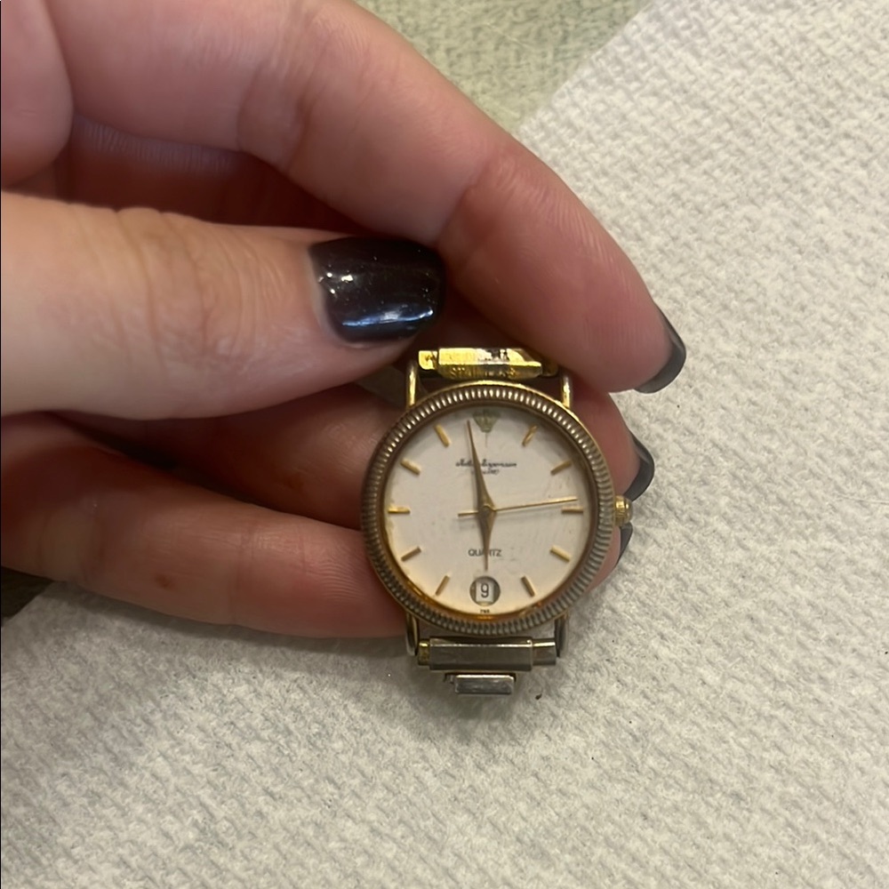 VTG Jules Jurgenson Gold and Silver Watch - Picture 1 of 2